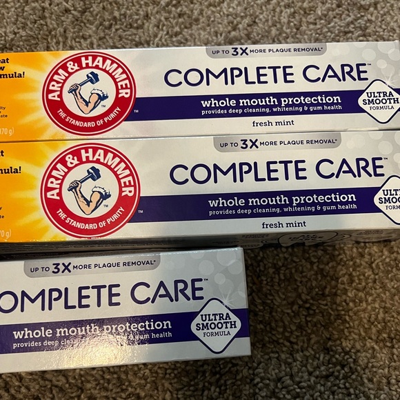 Lot Of 5 Arm & Hammer Complete Care Fluoride Toothpaste - 6 oz Fresh mint - Picture 5 of 5